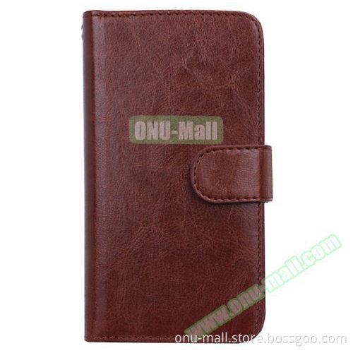 New 9 cards slots Crazy Horse Texture Flip Leather case for HTC One M9 case